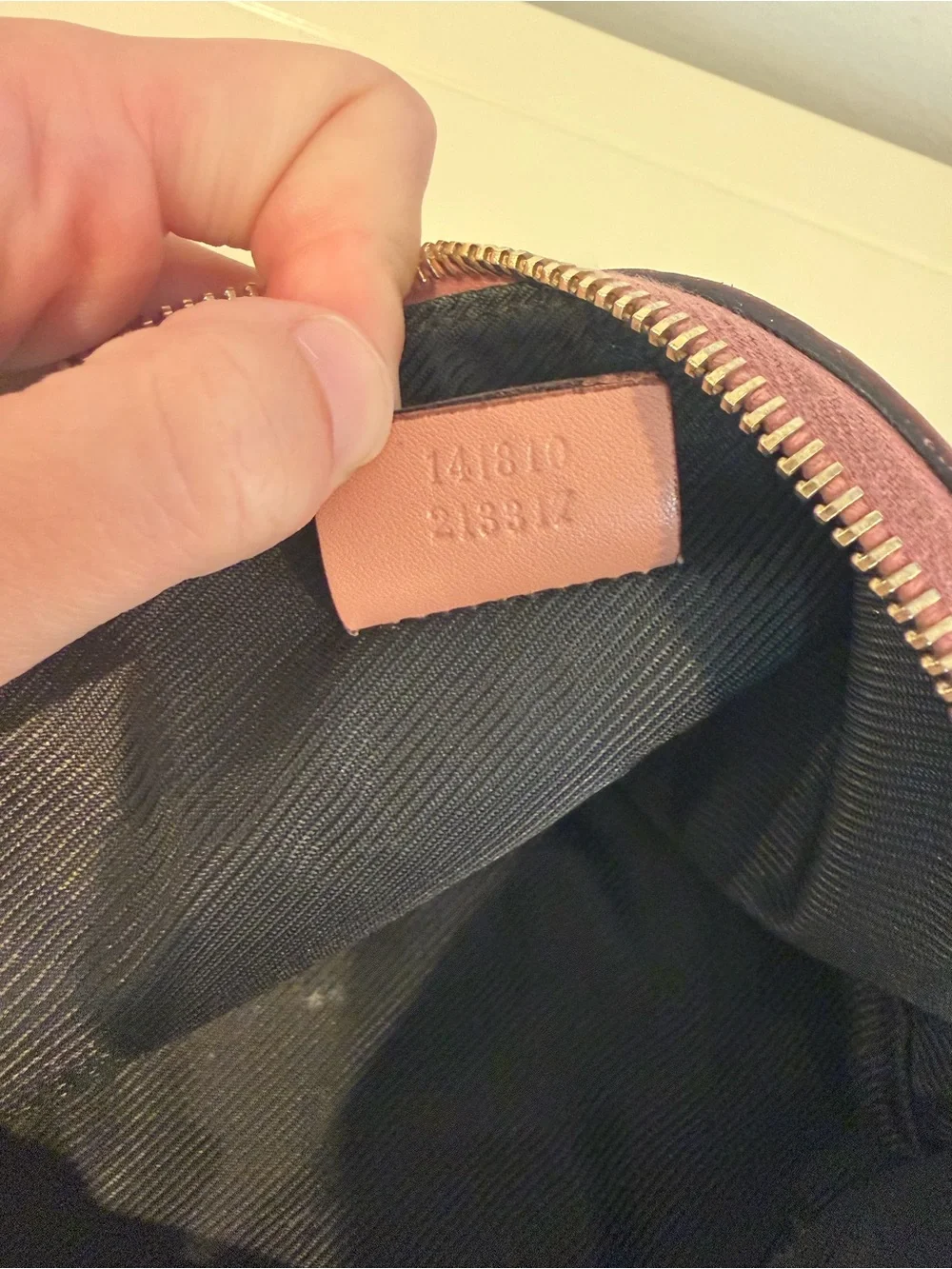 Gucci cosmetic pouch